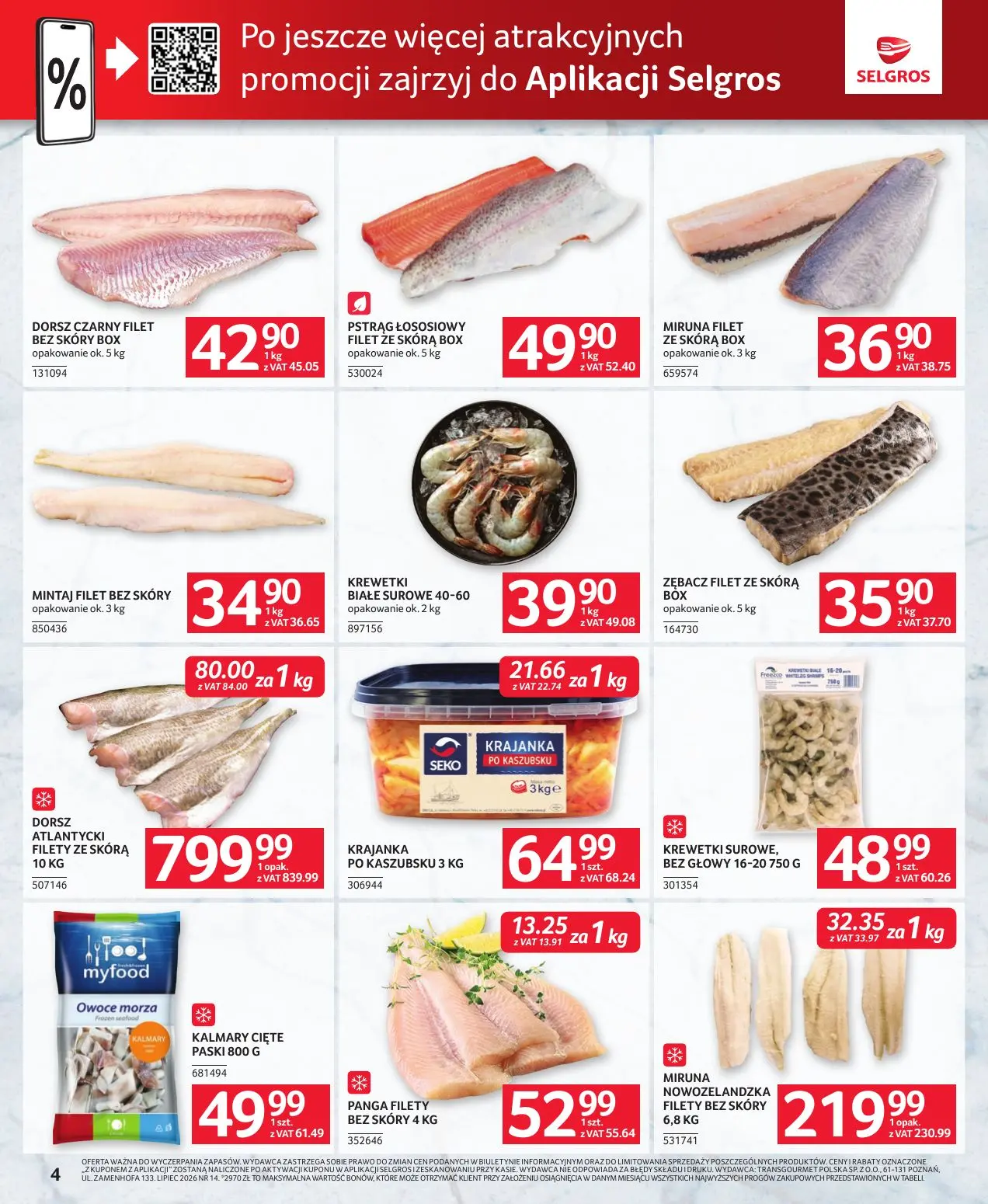 gazetka promocyjna SELGROS Oferta dla gastronomii - Strona 4