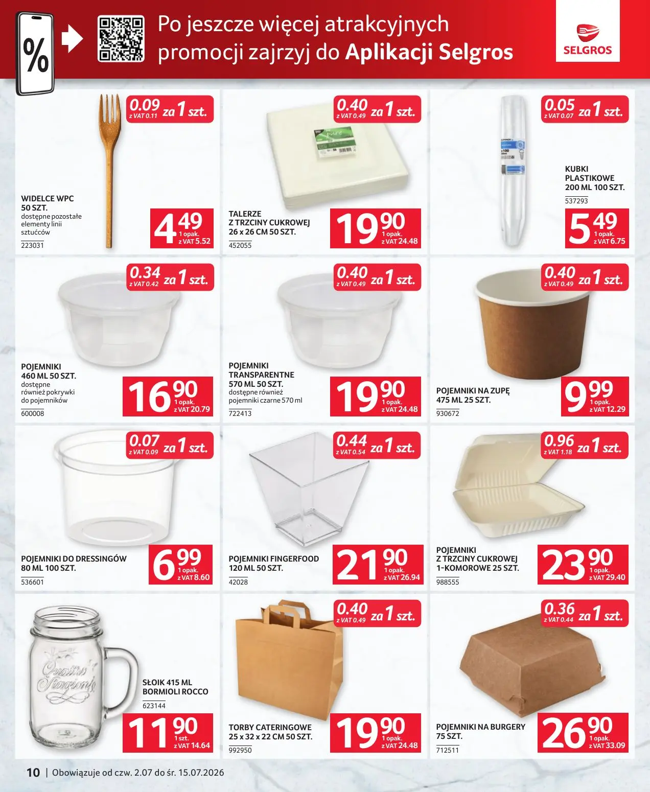 gazetka promocyjna SELGROS Oferta dla gastronomii - Strona 10