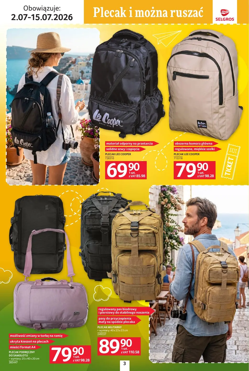 gazetka promocyjna SELGROS Katalog Urlop - Strona 3