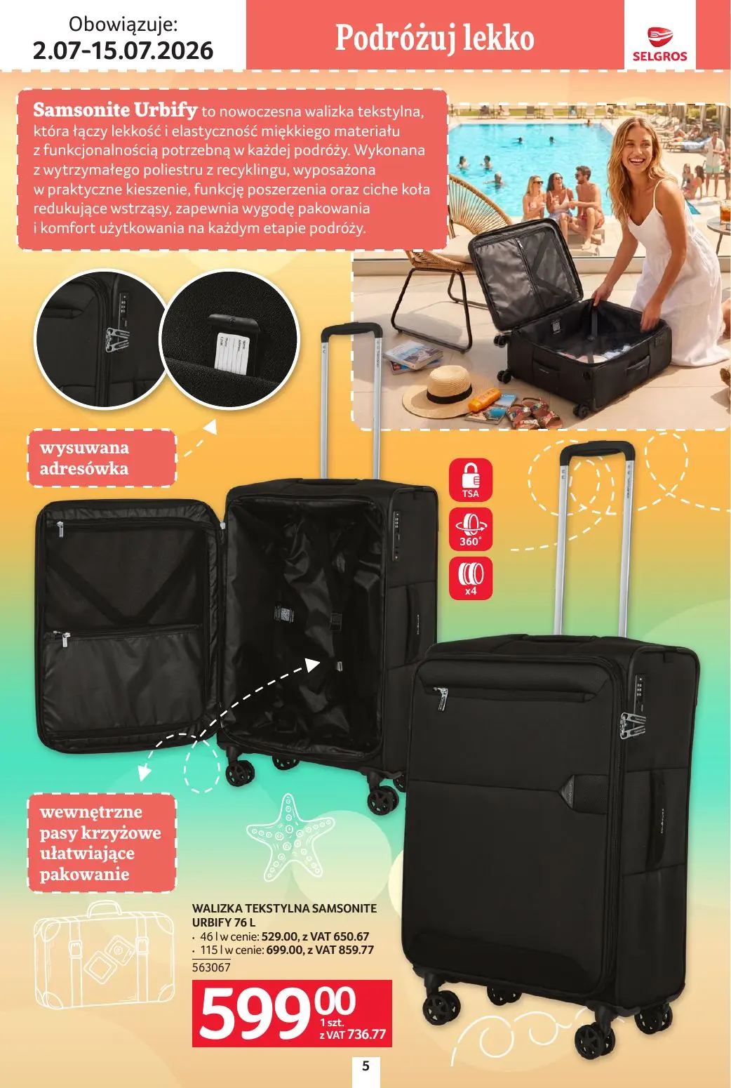 gazetka promocyjna SELGROS Katalog Urlop - Strona 5