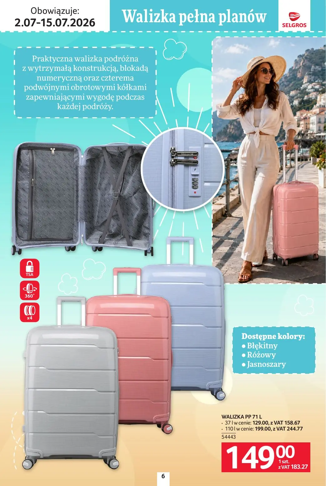 gazetka promocyjna SELGROS Katalog Urlop - Strona 6