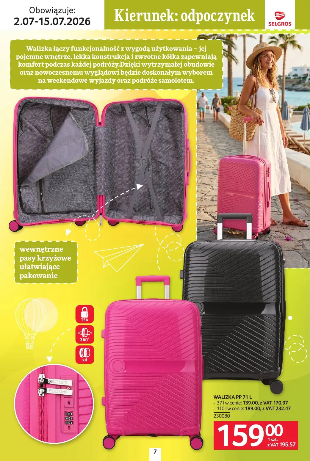 gazetka promocyjna SELGROS Katalog Urlop - Strona 7