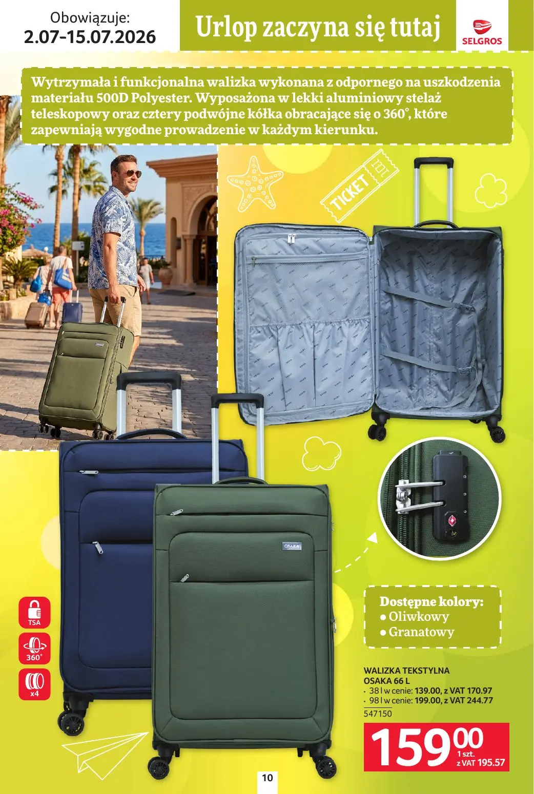 gazetka promocyjna SELGROS Katalog Urlop - Strona 10
