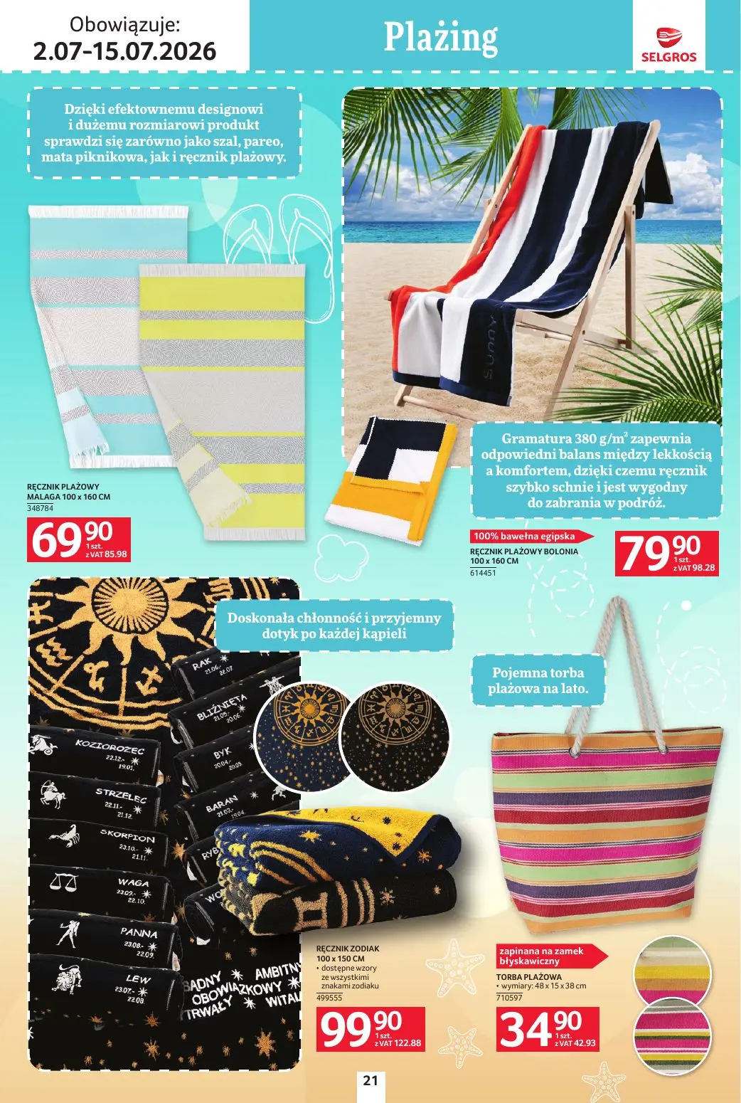 gazetka promocyjna SELGROS Katalog Urlop - Strona 21