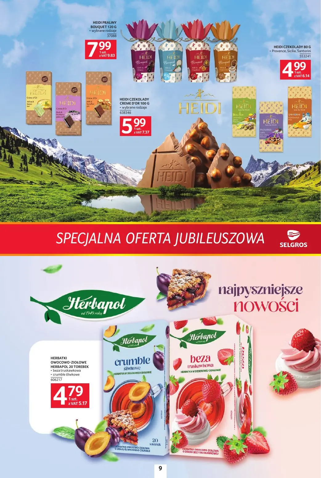gazetka promocyjna SELGROS Specjalna Oferta Jubileuszowa - Strona 9