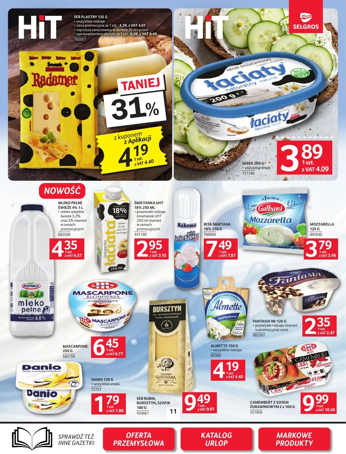 gazetka promocyjna SELGROS Oferta spożywcza - Strona 11