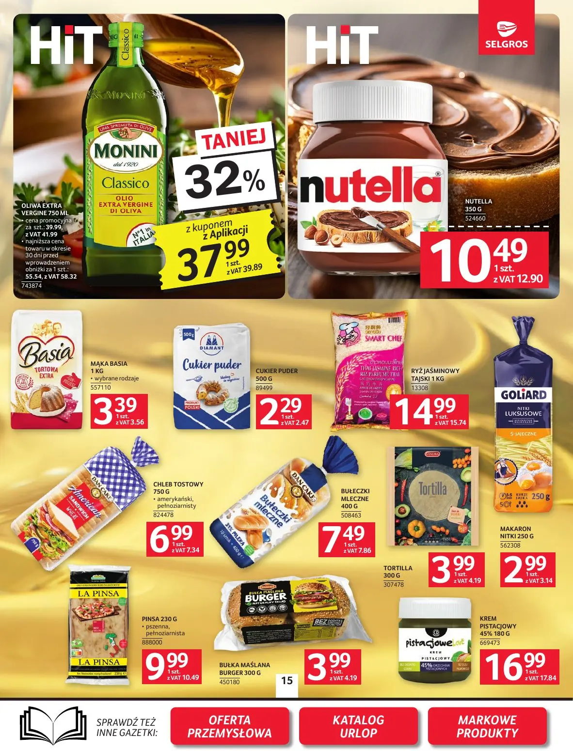 gazetka promocyjna SELGROS Oferta spożywcza - Strona 15