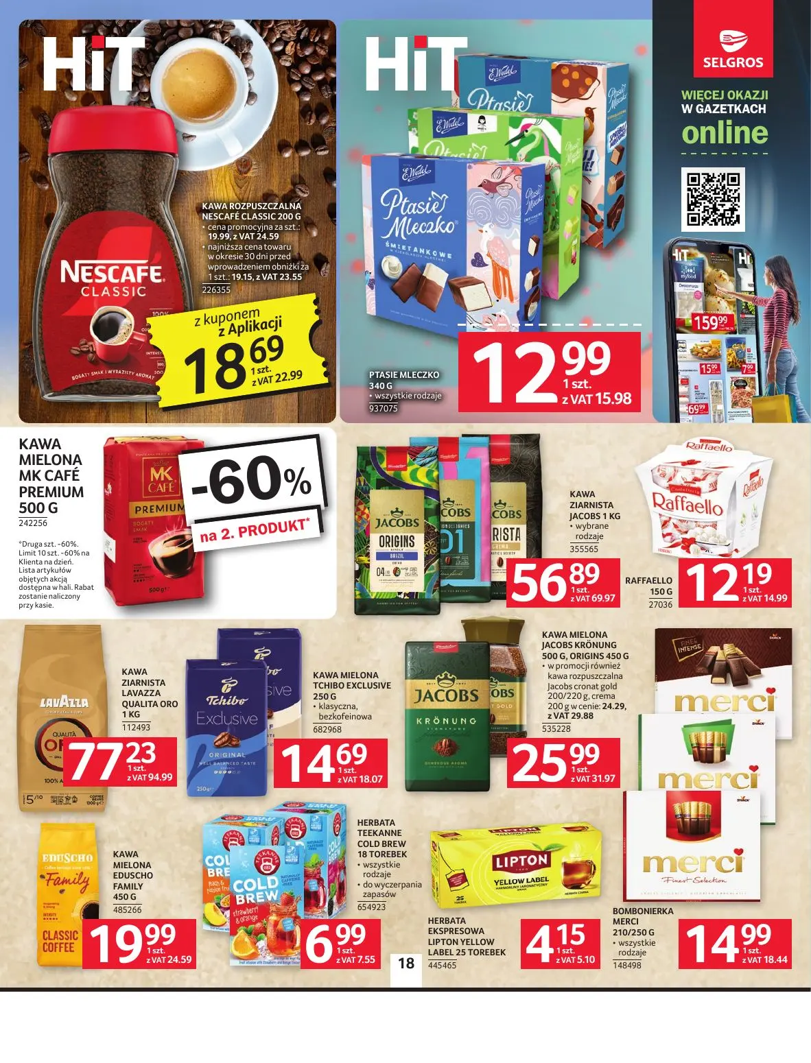 gazetka promocyjna SELGROS Oferta spożywcza - Strona 18