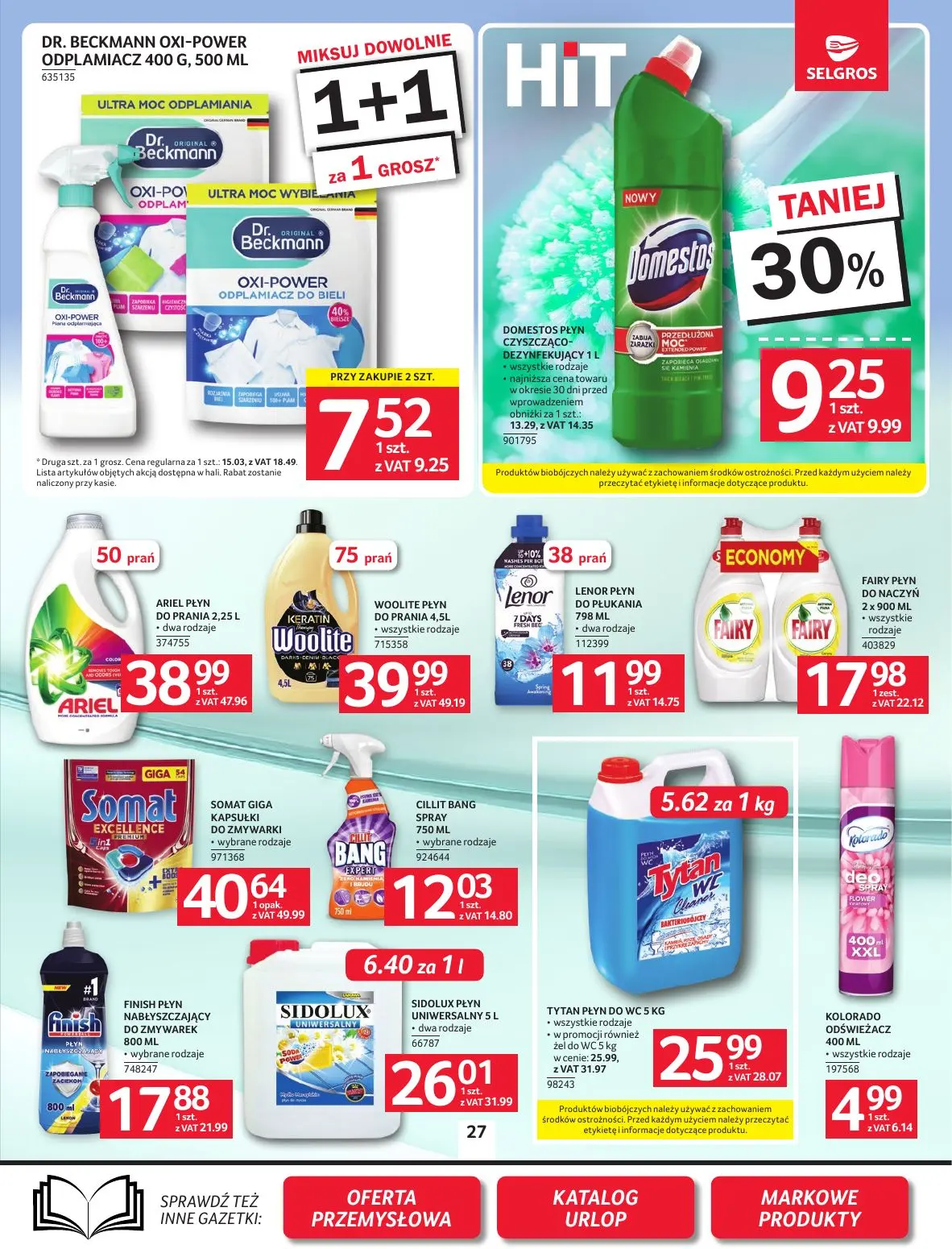 gazetka promocyjna SELGROS Oferta spożywcza - Strona 23
