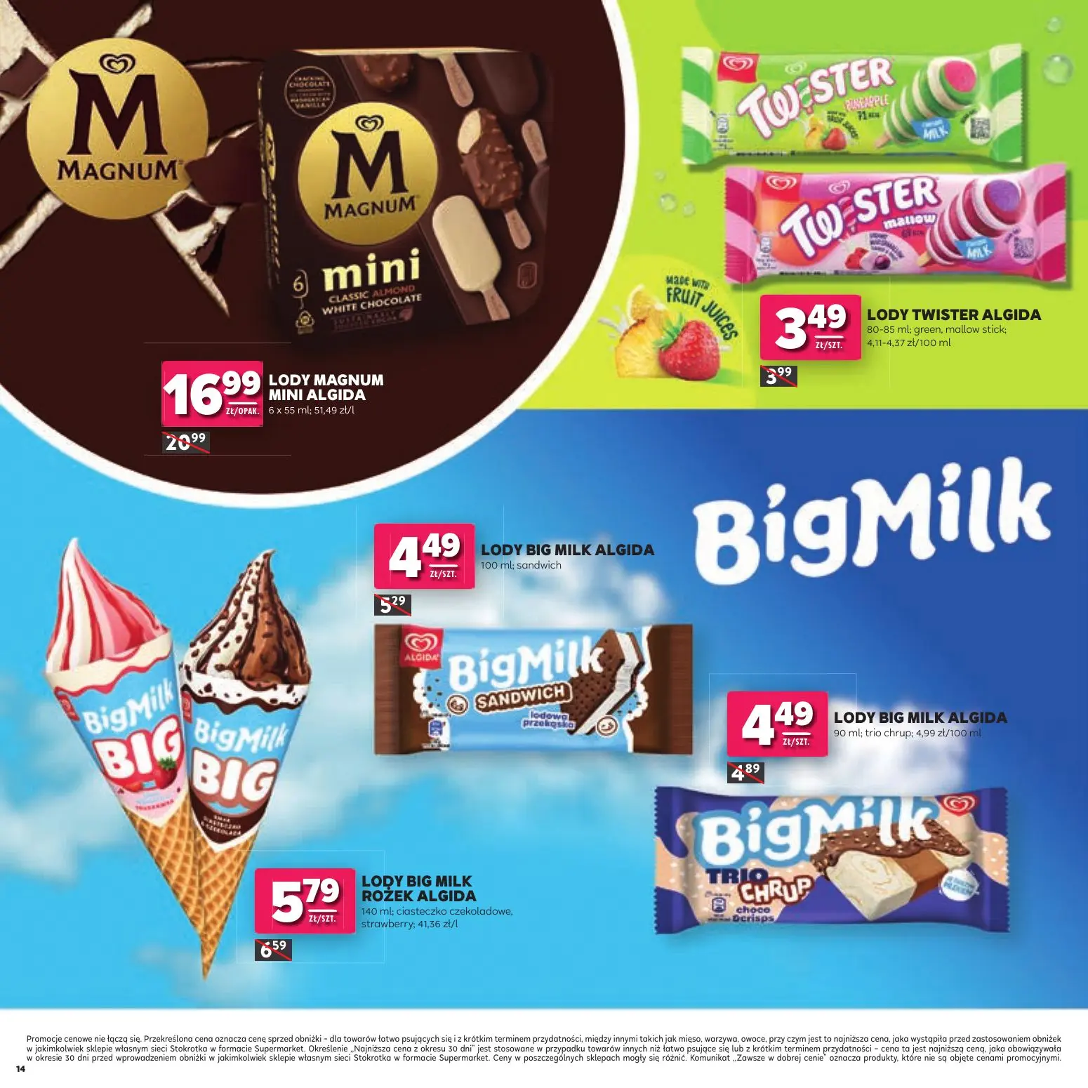 gazetka promocyjna Stokrotka Supermarket Lato pełne okazji! - Strona 14