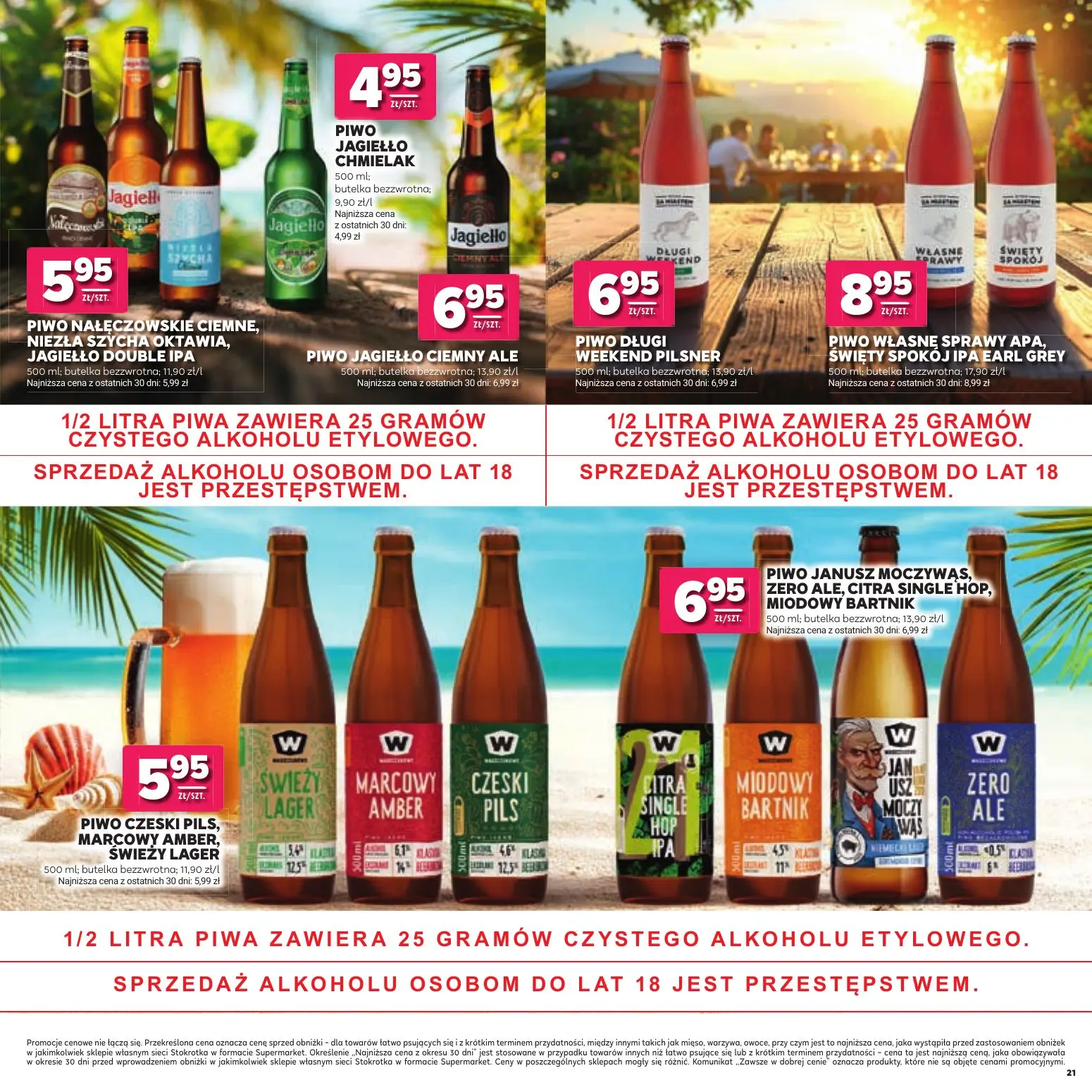gazetka promocyjna Stokrotka Supermarket Lato pełne okazji! - Strona 21