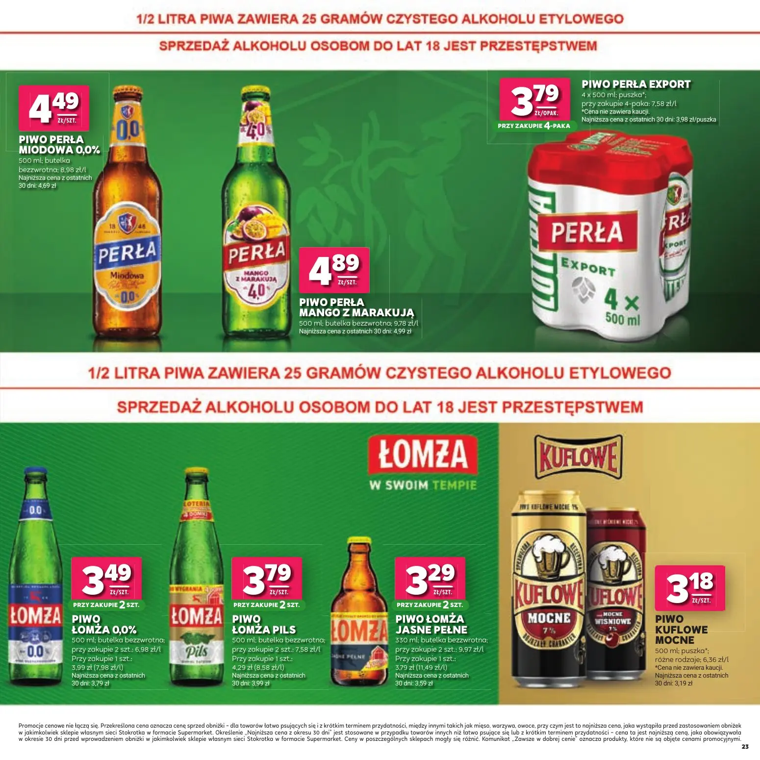 gazetka promocyjna Stokrotka Supermarket Lato pełne okazji! - Strona 23