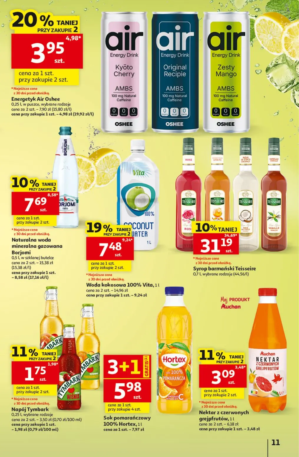 gazetka promocyjna Auchan Oszczędni łapią wakacyjne okazje  - Strona 11