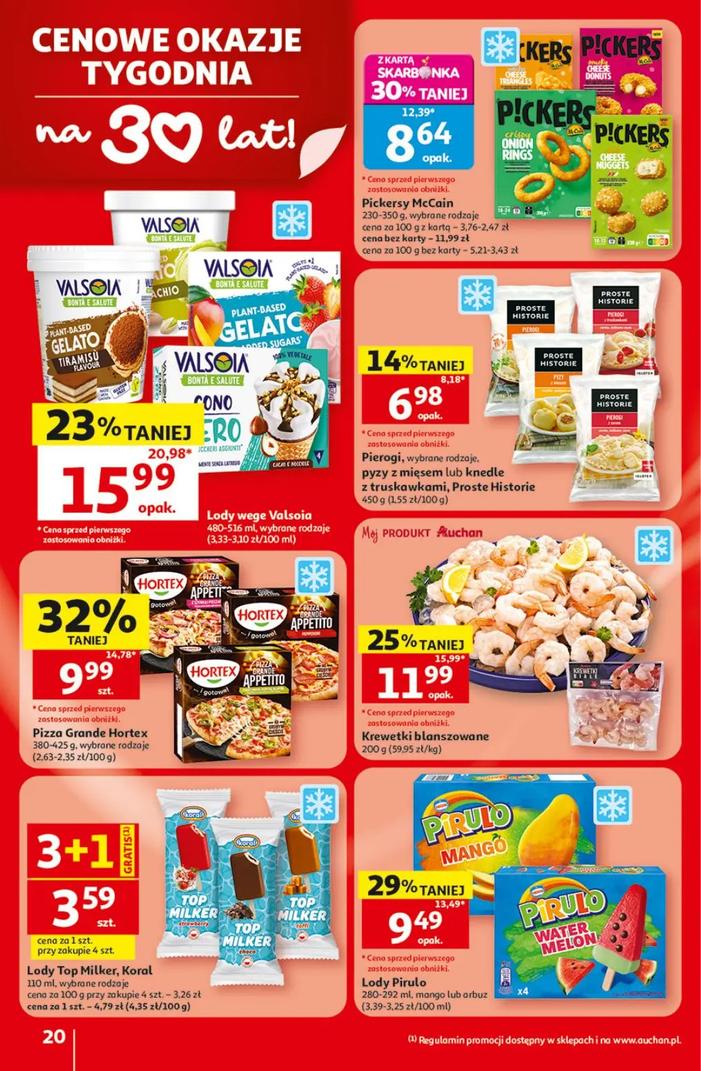 gazetka promocyjna Auchan Oszczędni łapią wakacyjne okazje  - Strona 20