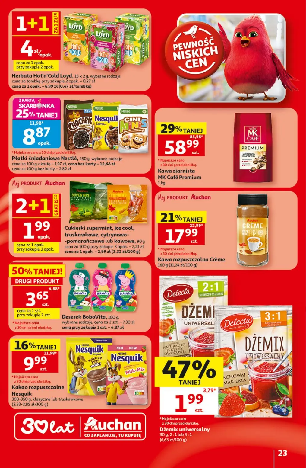 gazetka promocyjna Auchan Oszczędni łapią wakacyjne okazje  - Strona 23