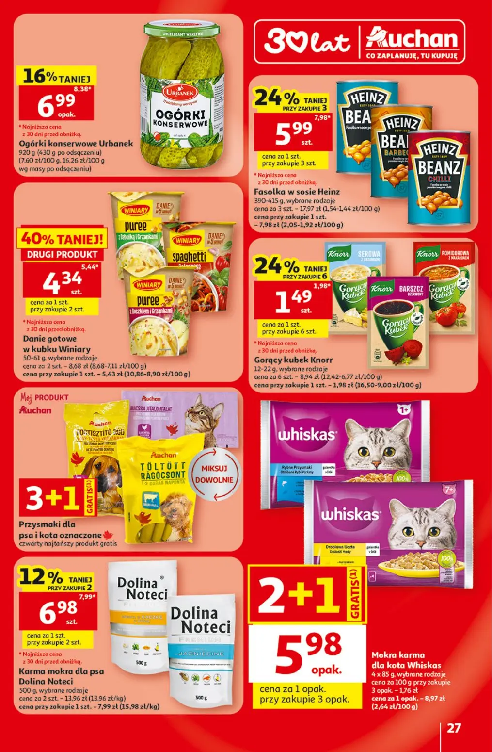 gazetka promocyjna Auchan Oszczędni łapią wakacyjne okazje  - Strona 27