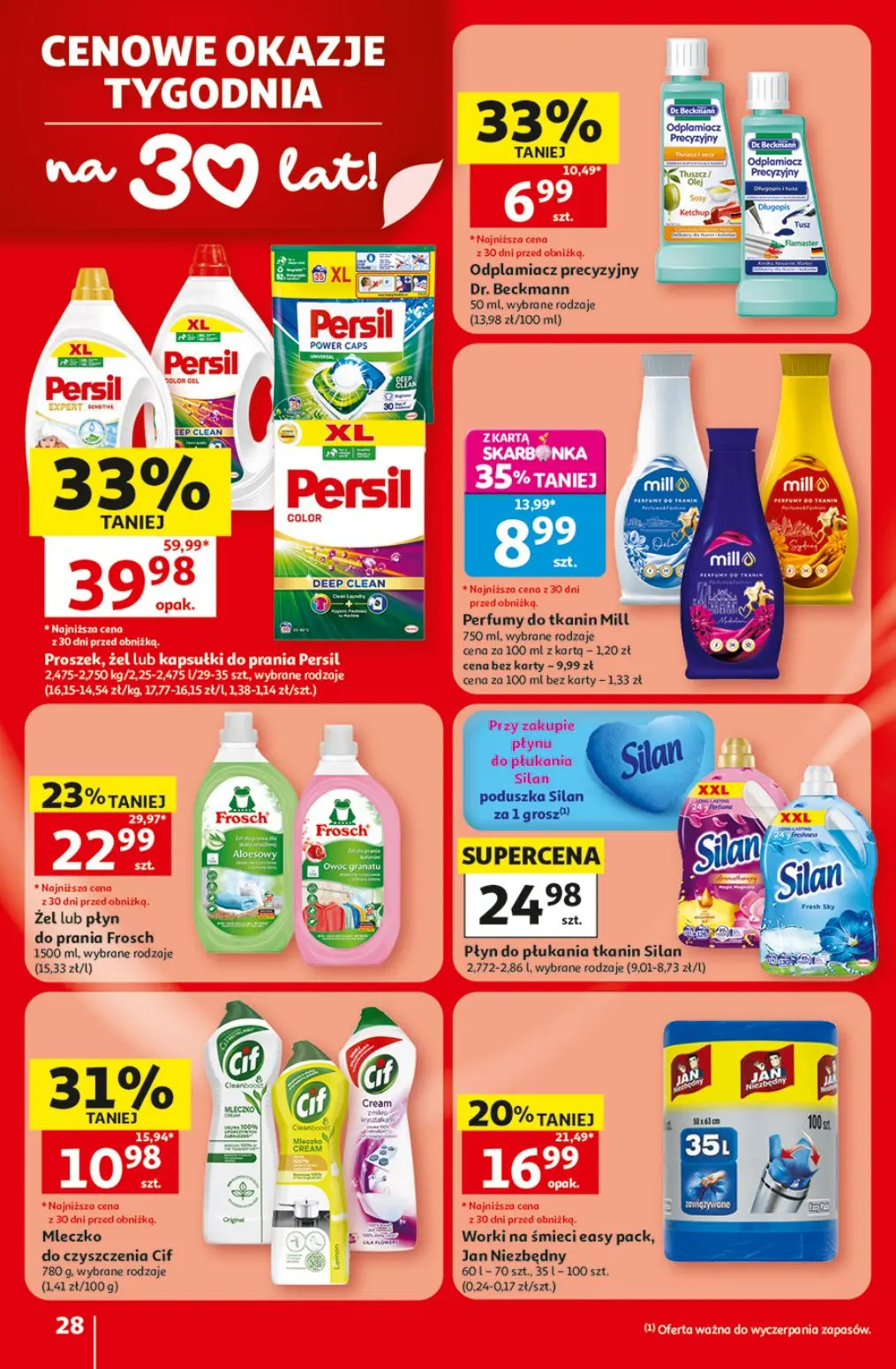 gazetka promocyjna Auchan Oszczędni łapią wakacyjne okazje  - Strona 28