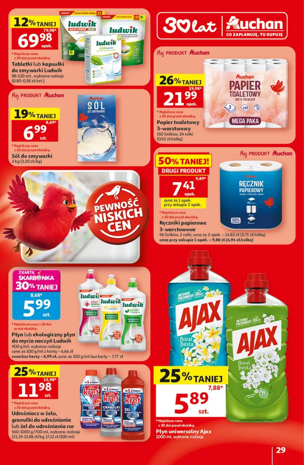 gazetka promocyjna Auchan Oszczędni łapią wakacyjne okazje  - Strona 29