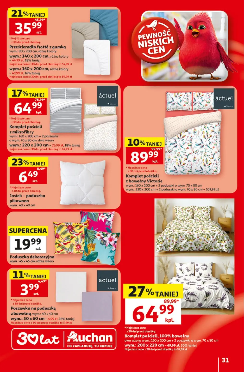 gazetka promocyjna Auchan Oszczędni łapią wakacyjne okazje  - Strona 31