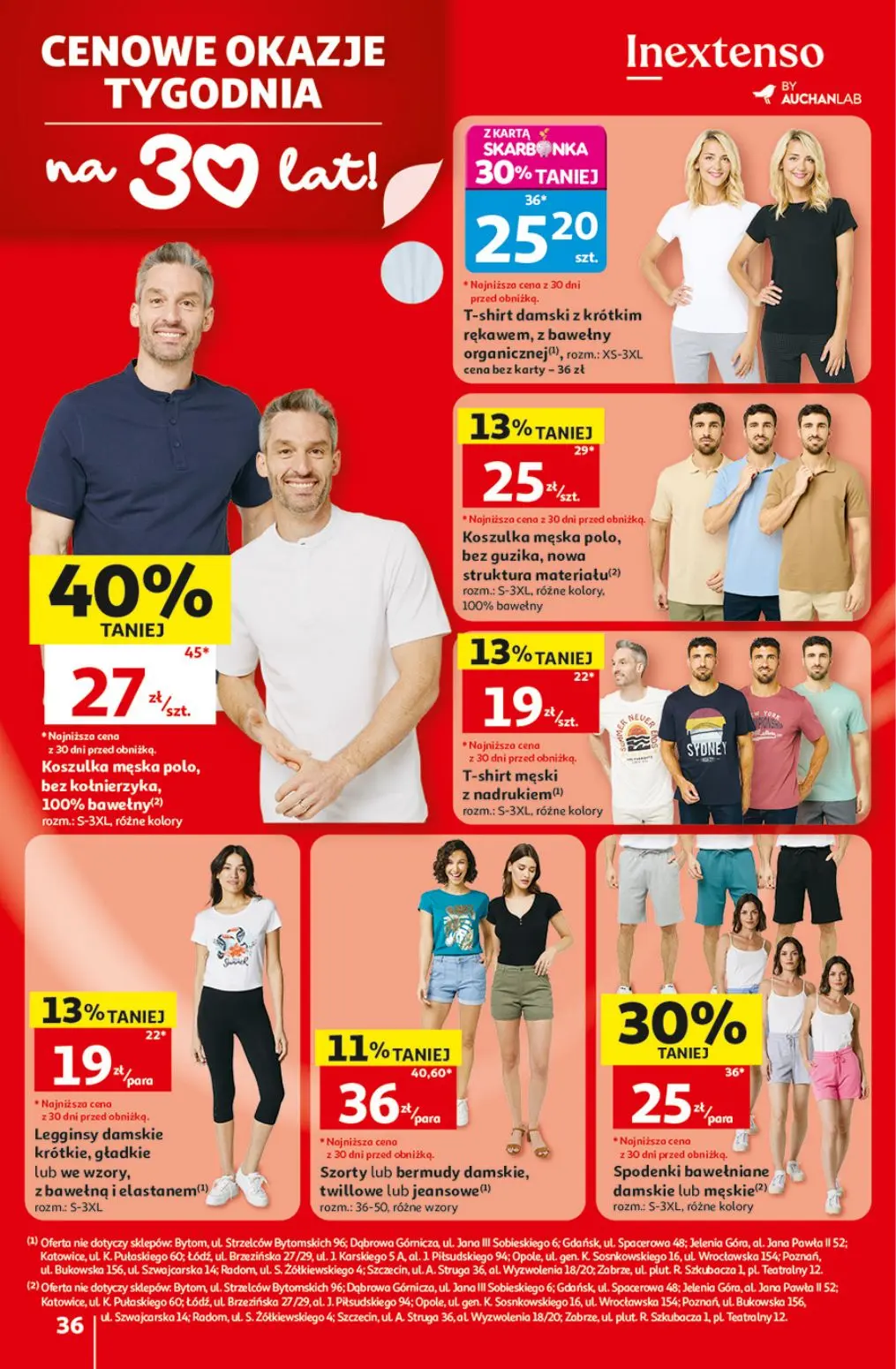 gazetka promocyjna Auchan Oszczędni łapią wakacyjne okazje  - Strona 36