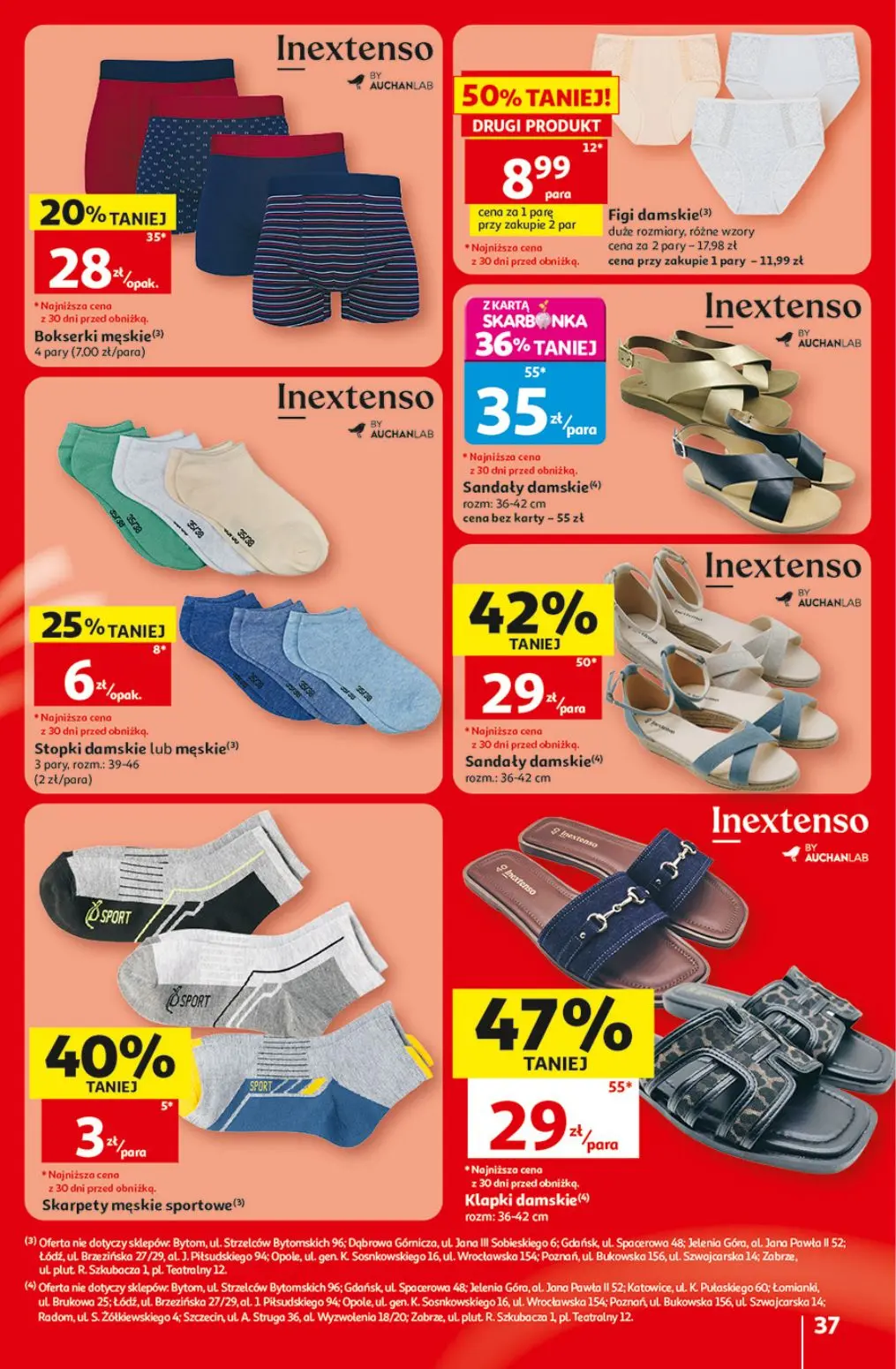 gazetka promocyjna Auchan Oszczędni łapią wakacyjne okazje  - Strona 37
