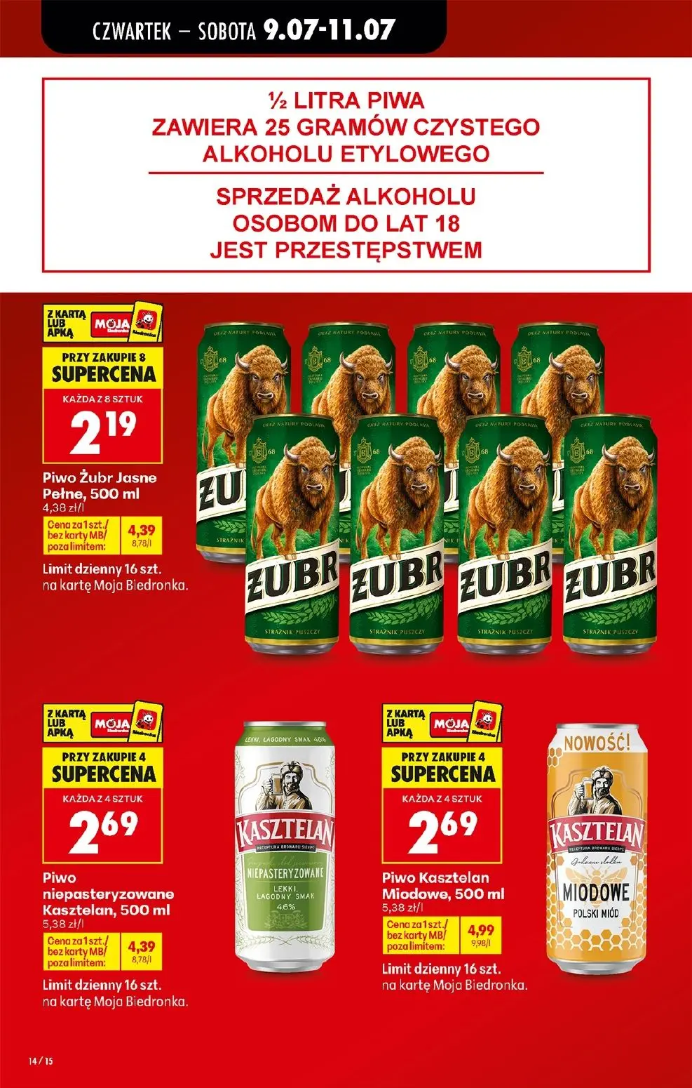 gazetka promocyjna Biedronka Lada tradycyjna. Od czwartku - Strona 14