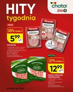 Gazetka promocyjna Chata Polska, ważna od 2026-07-09 do 2026-07-15.