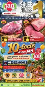 Gazetka promocyjna Jan, ważna od 2026-07-09 do 2026-07-15.