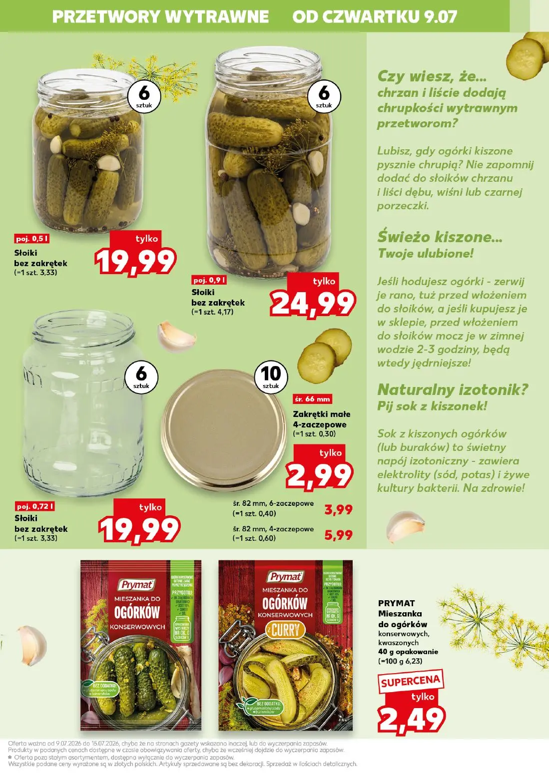 gazetka promocyjna Kaufland Kochamy przetwory - Strona 13