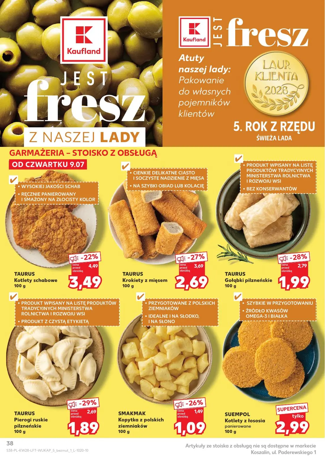 gazetka promocyjna Kaufland Jest fresz - Strona 38