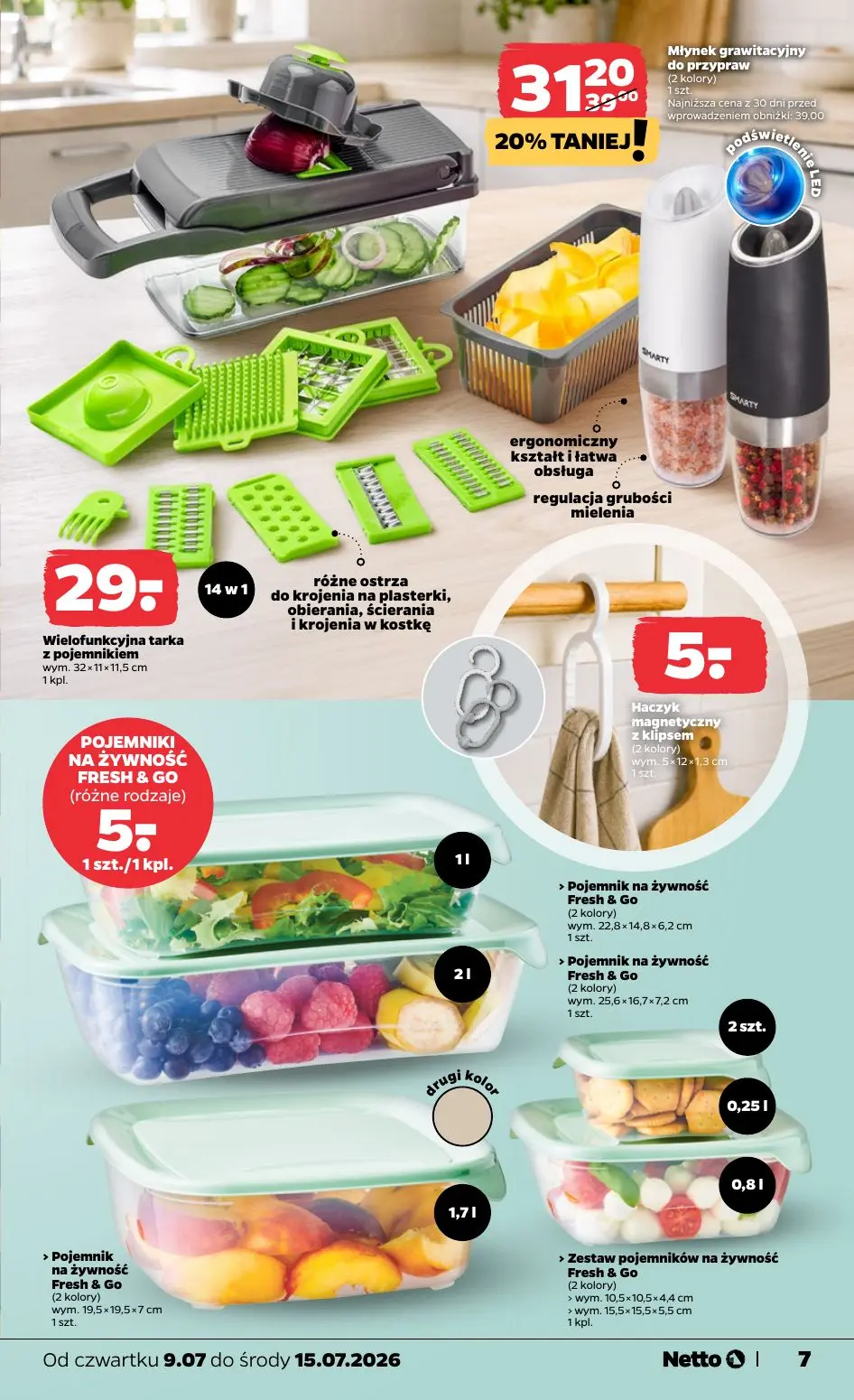 gazetka promocyjna NETTO Letnie tekstylia i nie tylko! 👙 - Strona 7