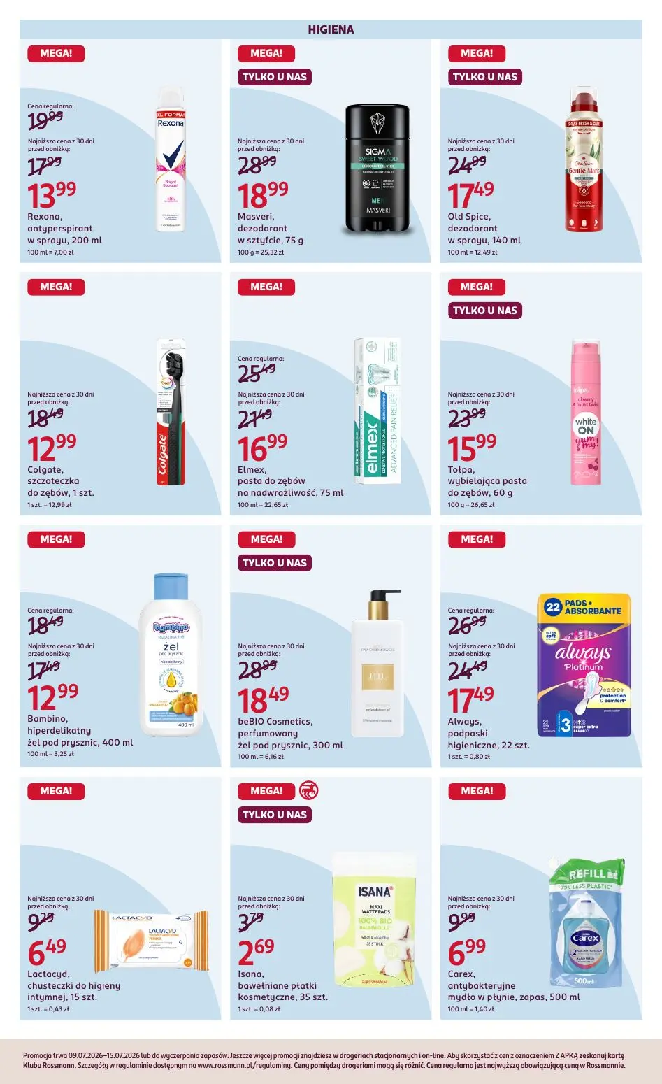gazetka promocyjna ROSSMANN Moja drogeria - Strona 3