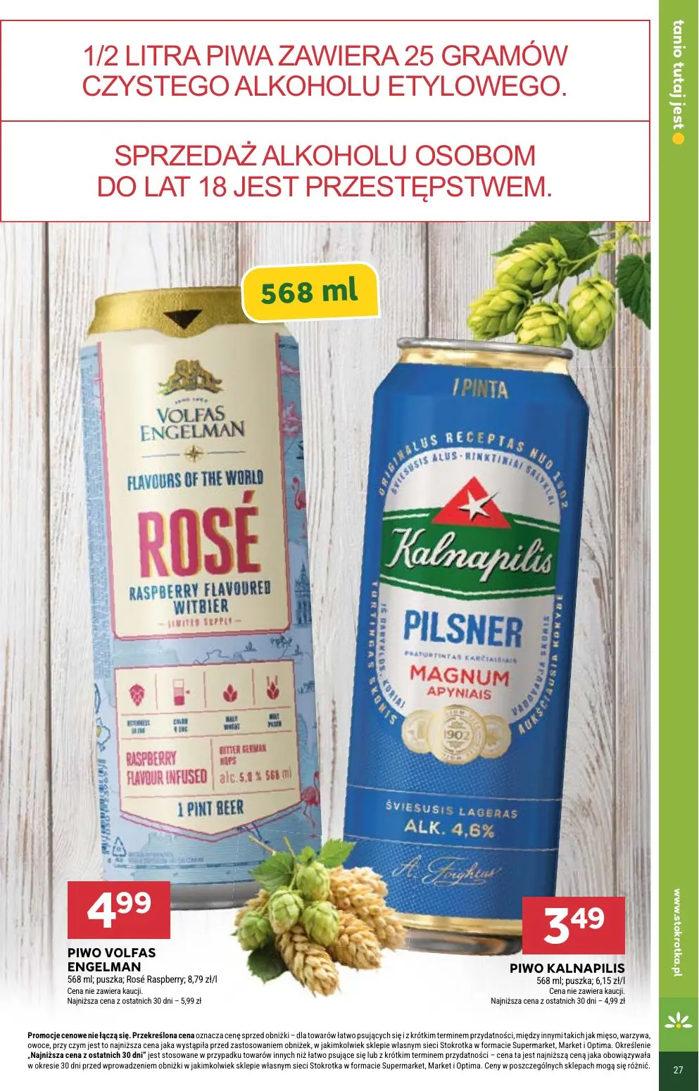gazetka promocyjna Stokrotka Supermarket Od czwartku - Strona 35