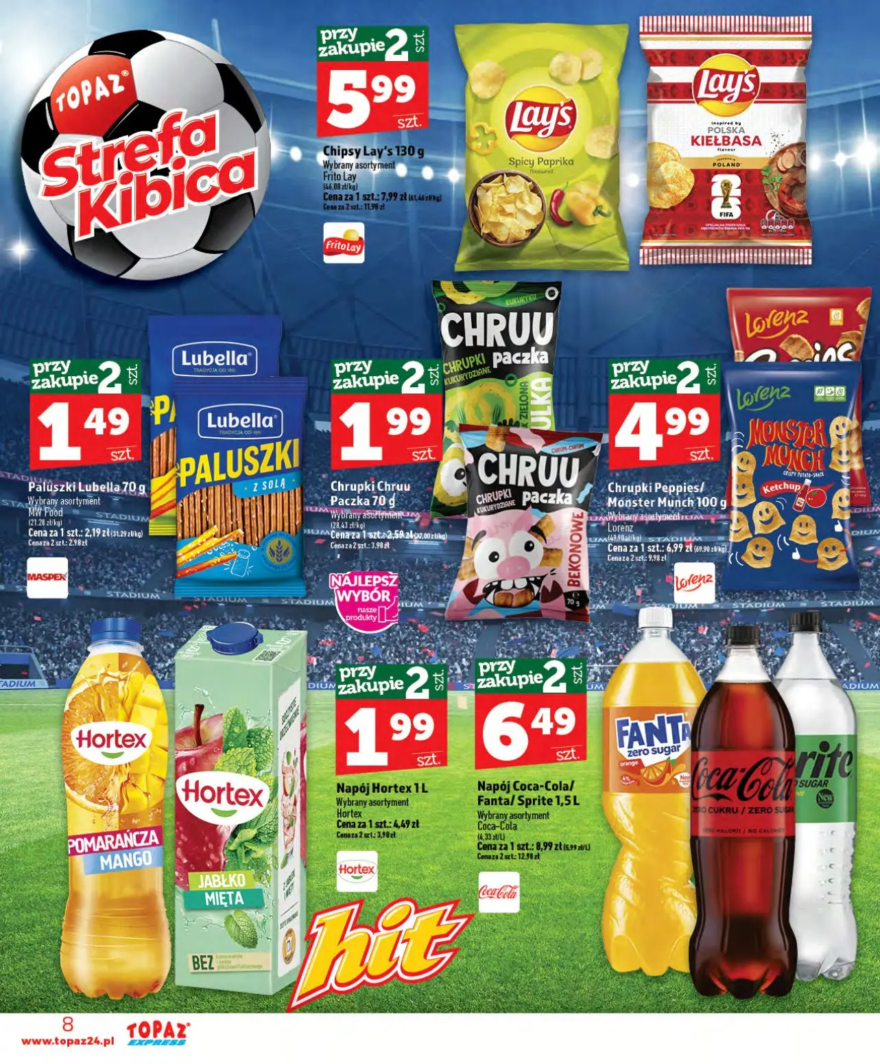 gazetka promocyjna Topaz Express - Strona 8