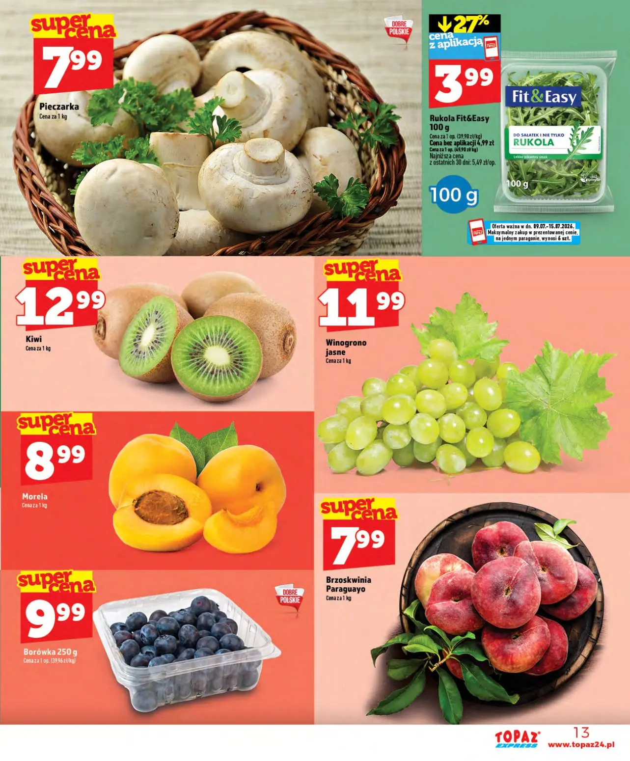 gazetka promocyjna Topaz Express - Strona 13