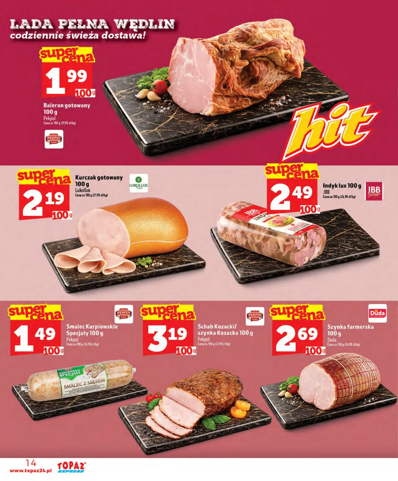 gazetka promocyjna Topaz Express - Strona 14