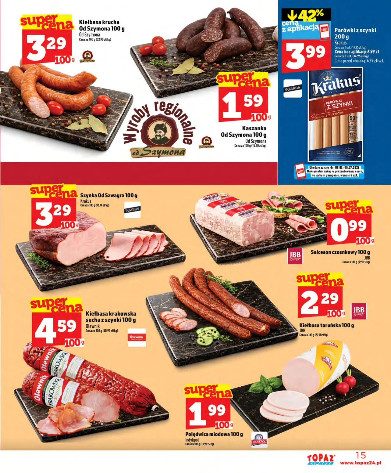 gazetka promocyjna Topaz Express - Strona 15