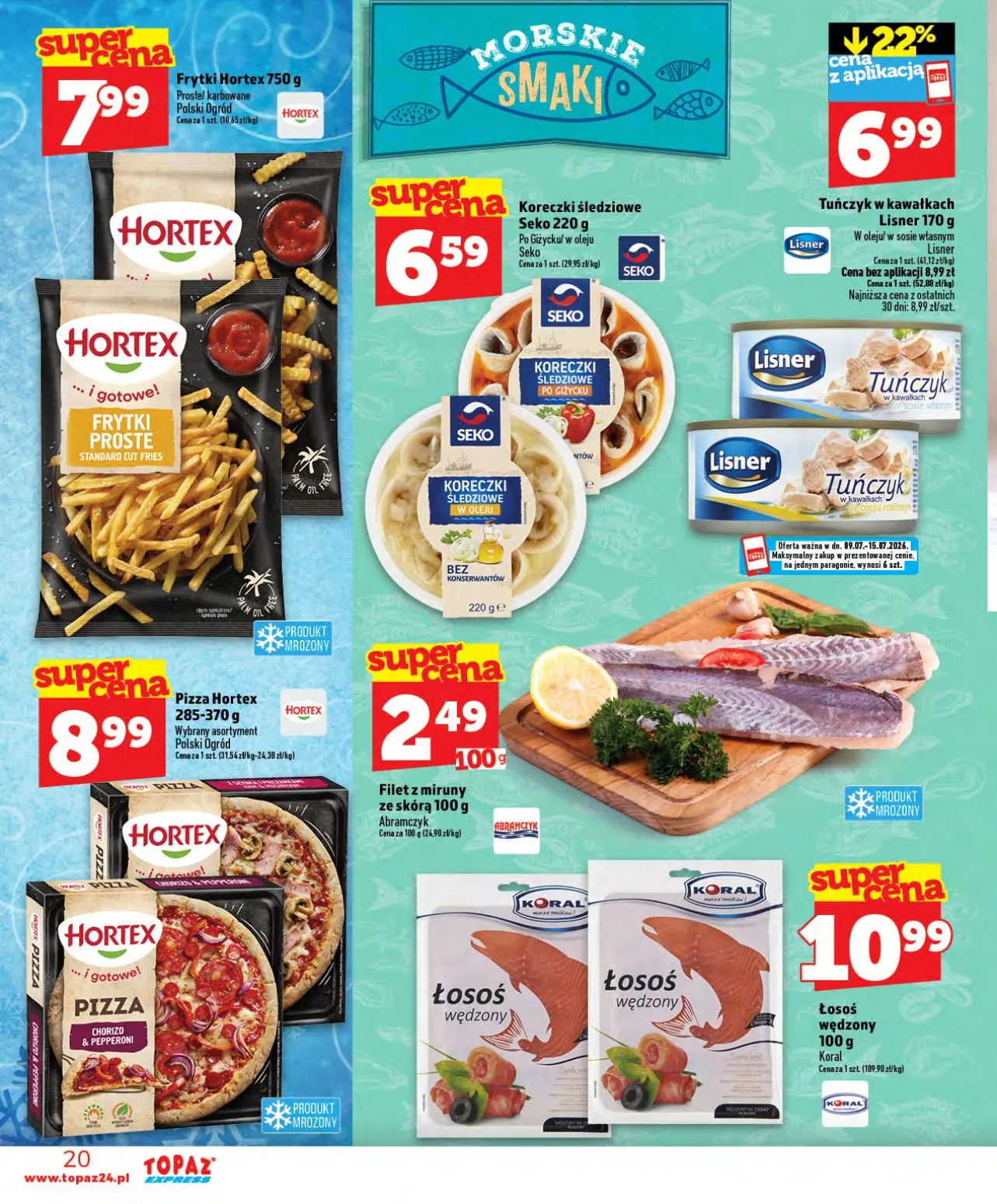 gazetka promocyjna Topaz Express - Strona 20