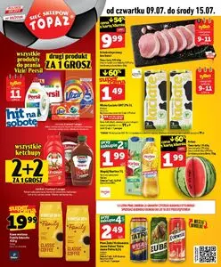 Gazetka promocyjna Topaz, ważna od 2026-07-09 do 2026-07-15.