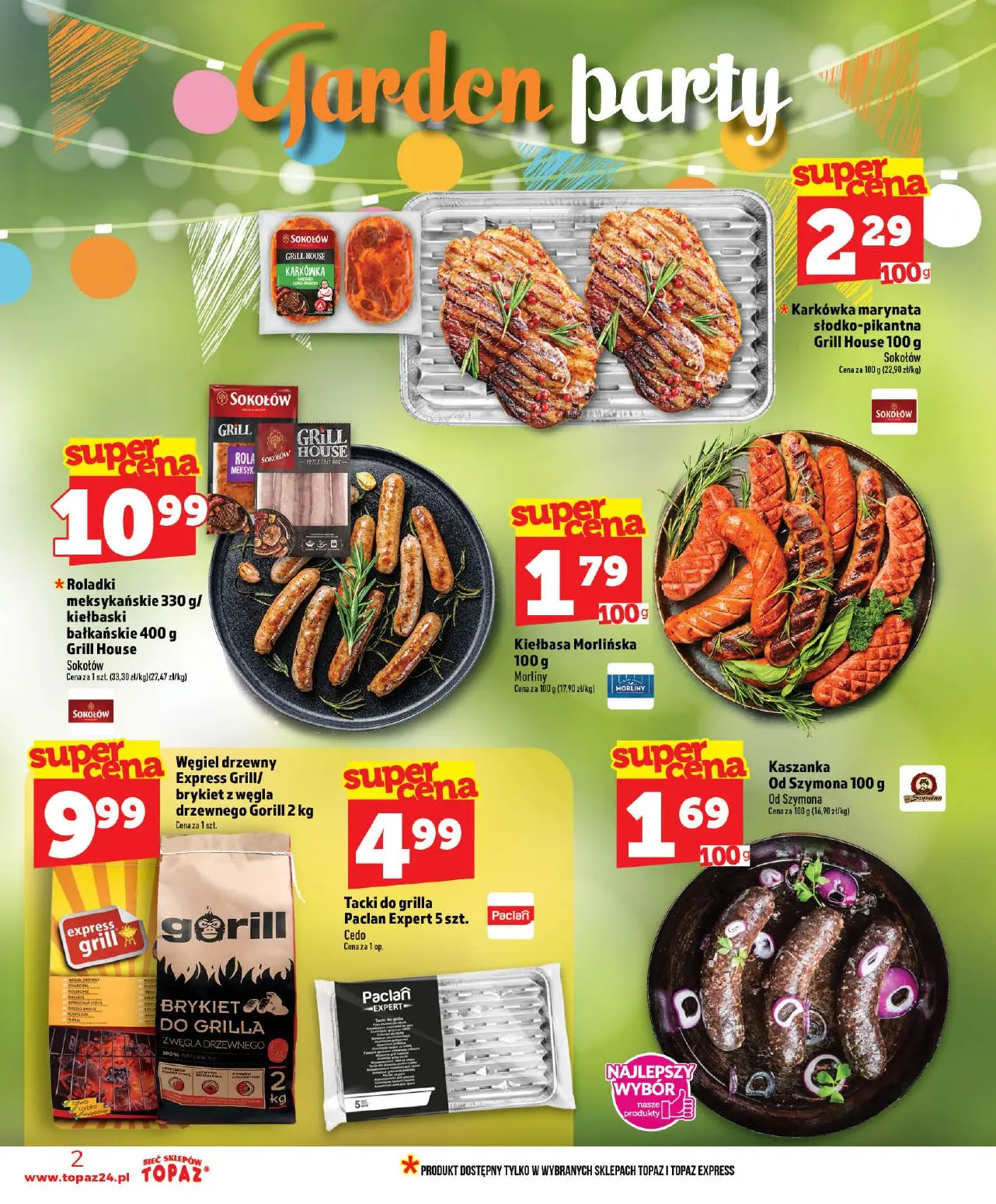 gazetka promocyjna Topaz Warszawa - Strona 2