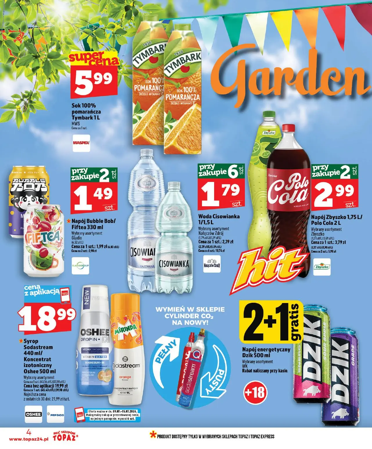gazetka promocyjna Topaz Warszawa - Strona 4