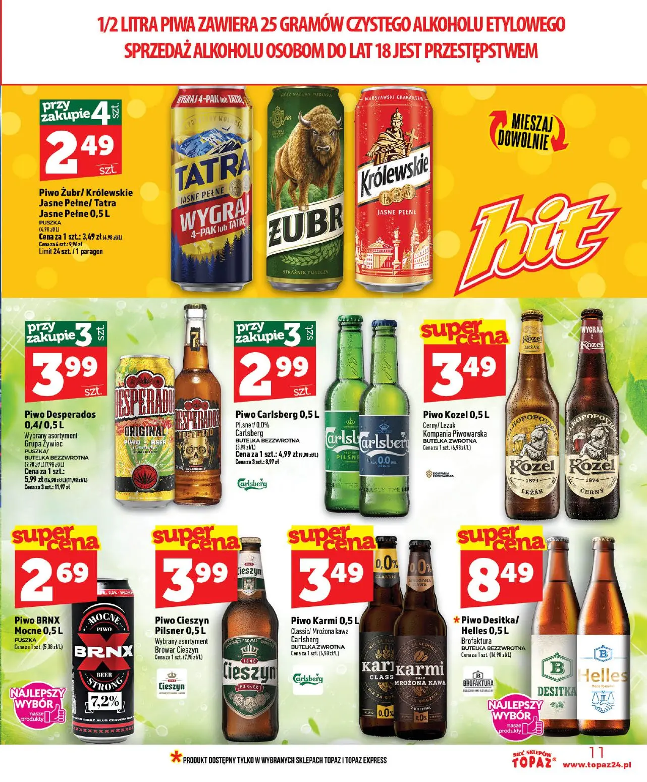gazetka promocyjna Topaz Warszawa - Strona 11