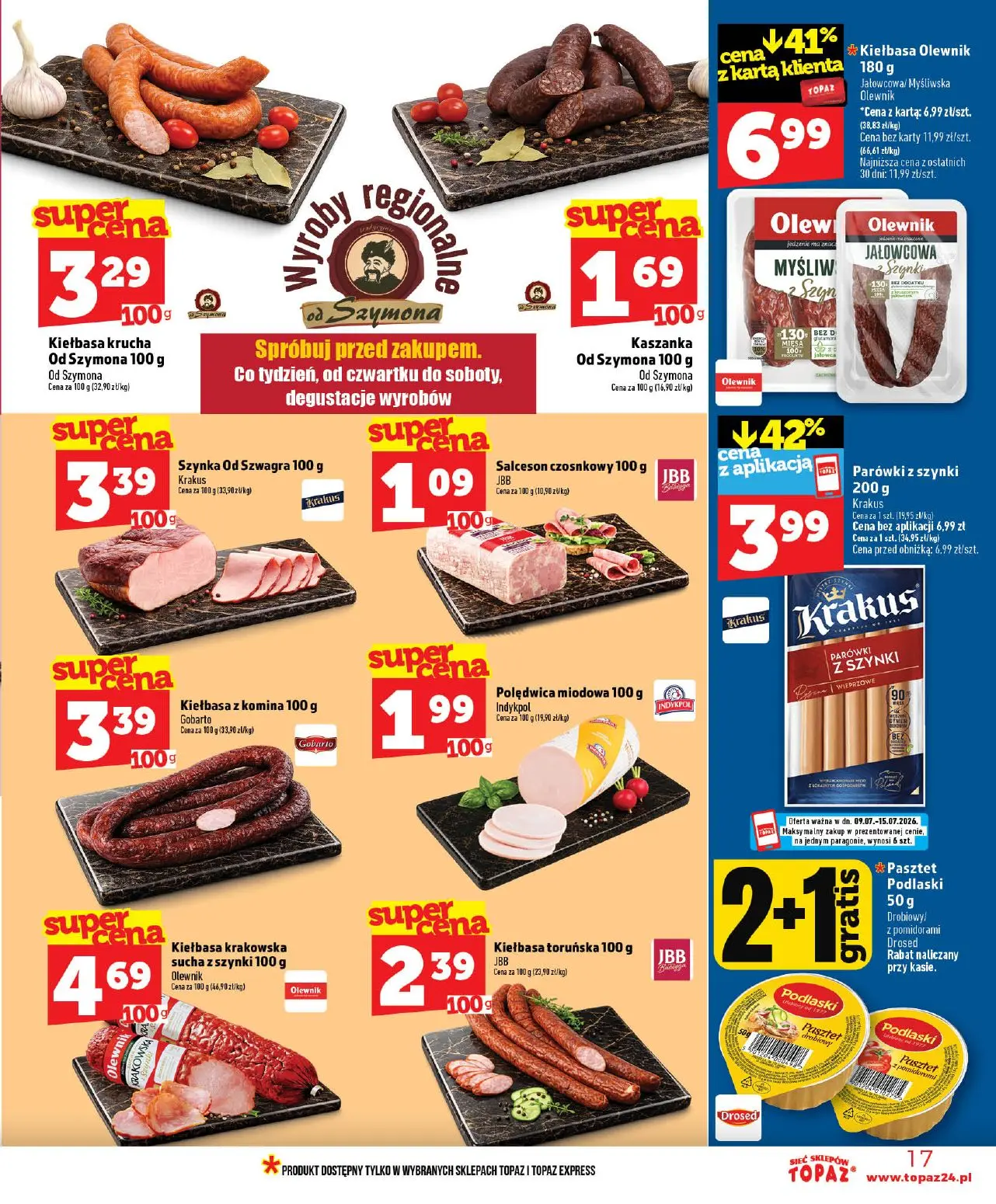 gazetka promocyjna Topaz Warszawa - Strona 17