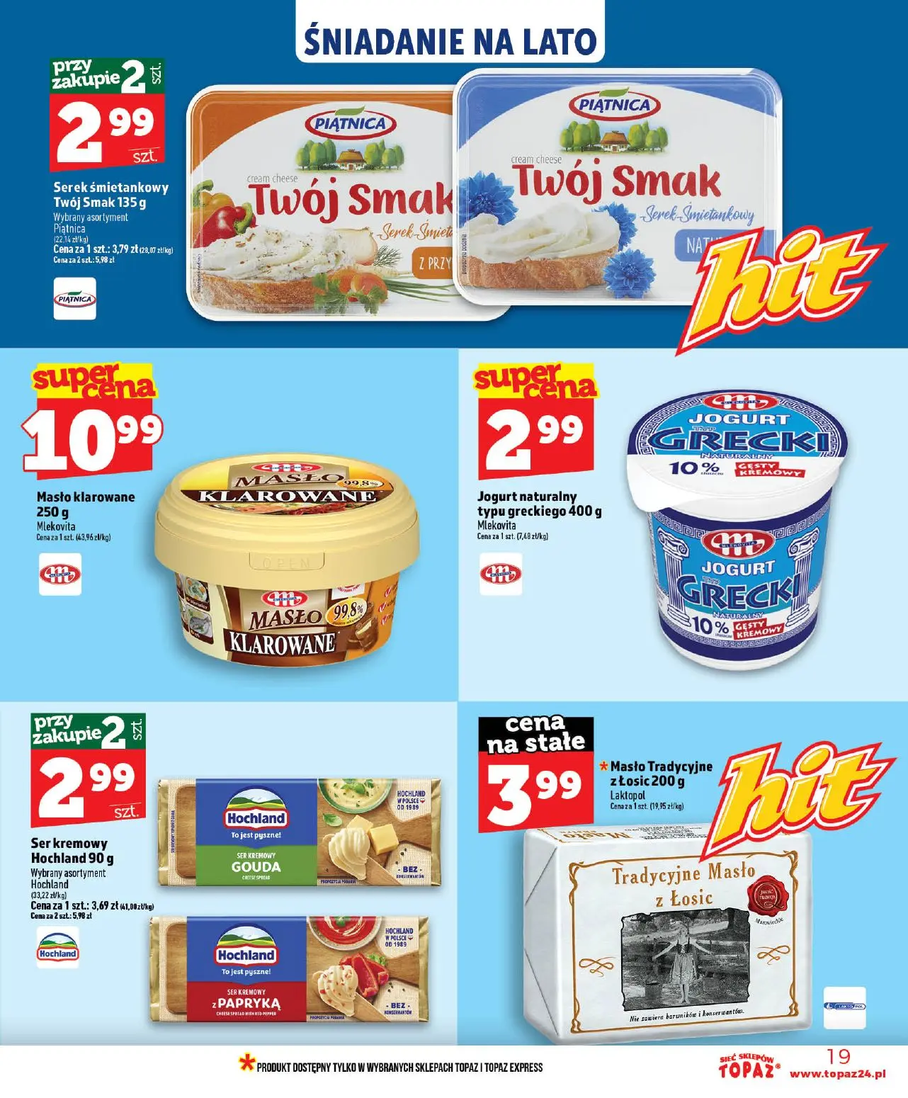 gazetka promocyjna Topaz Warszawa - Strona 19