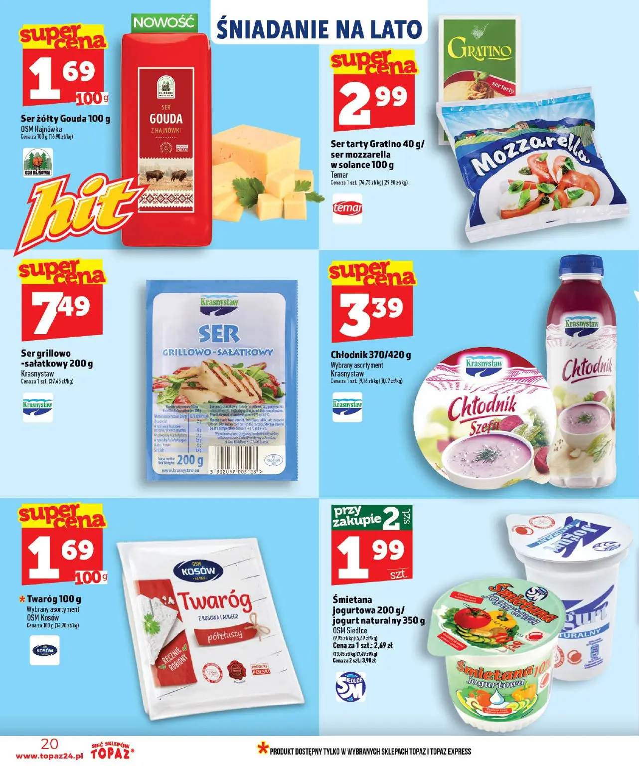 gazetka promocyjna Topaz Warszawa - Strona 20
