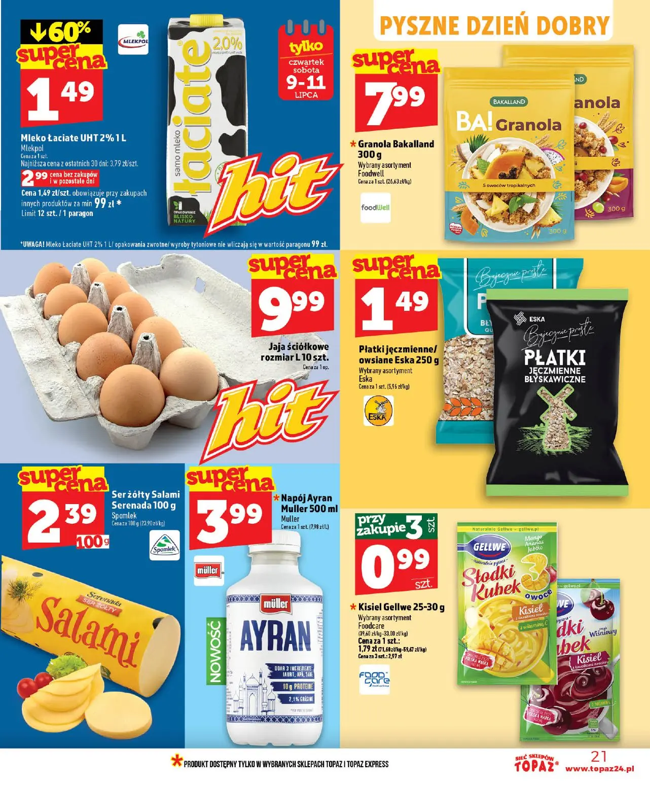 gazetka promocyjna Topaz Warszawa - Strona 21