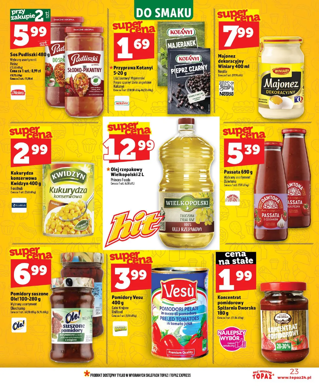 gazetka promocyjna Topaz Warszawa - Strona 23