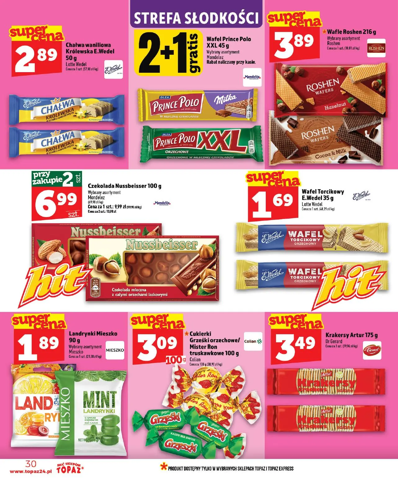 gazetka promocyjna Topaz Warszawa - Strona 30