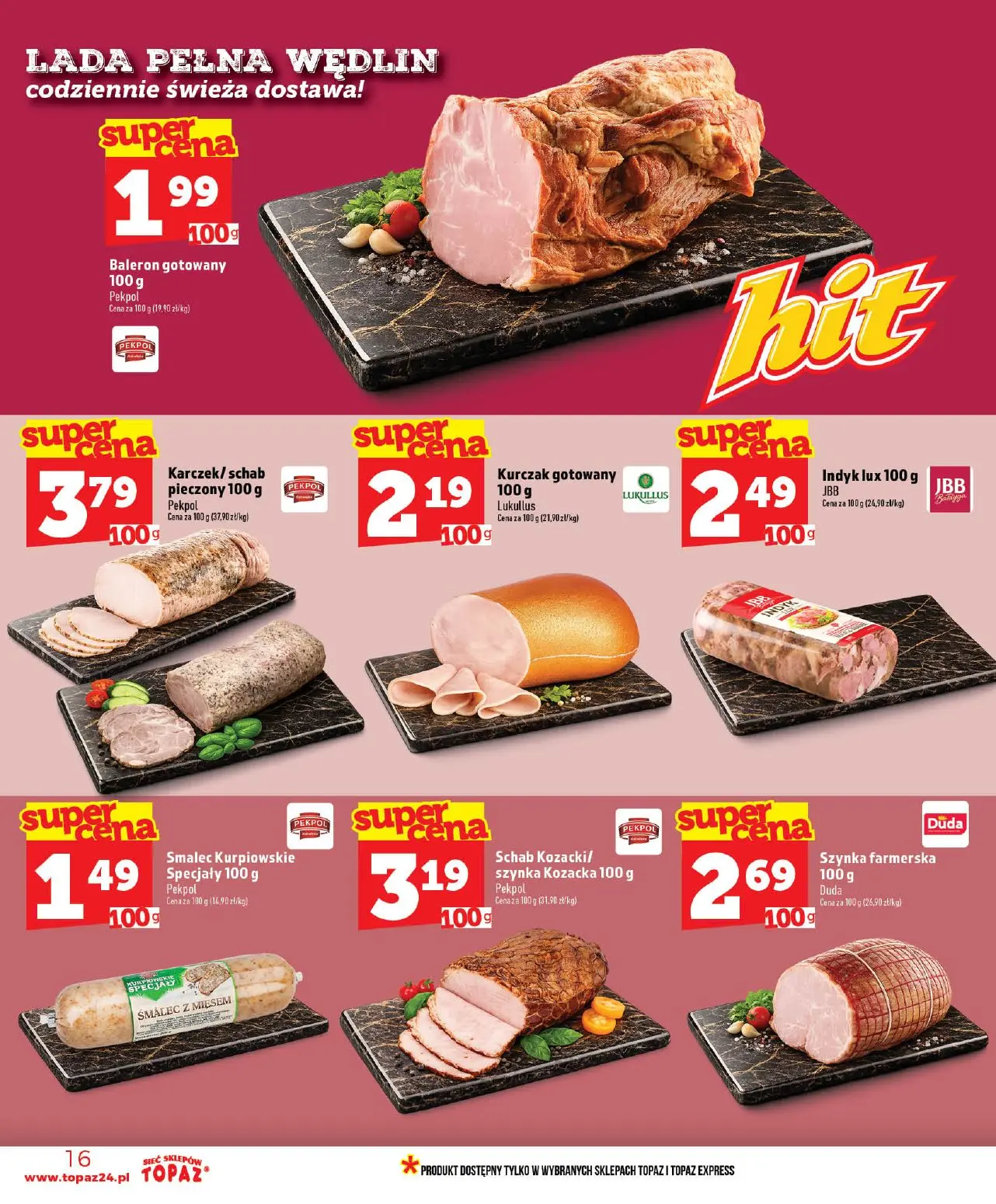 gazetka promocyjna Topaz Ogólna - Strona 16