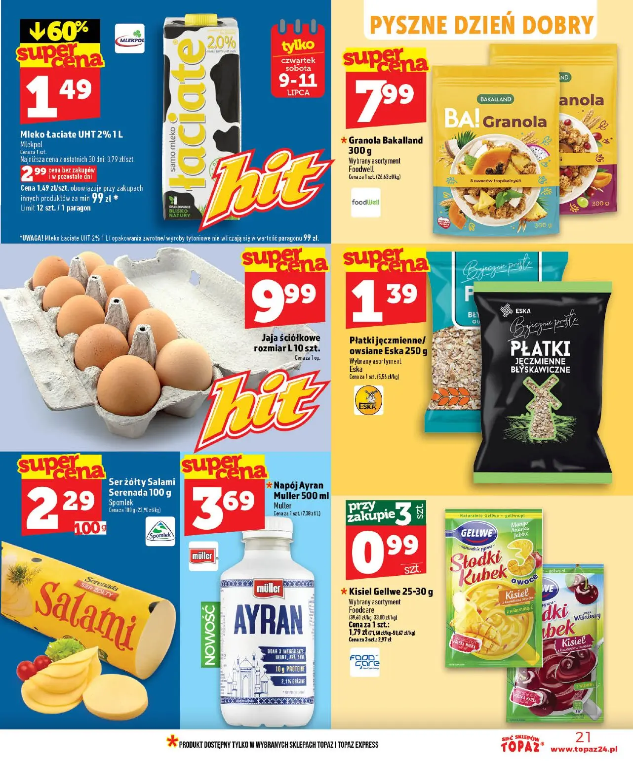 gazetka promocyjna Topaz Ogólna - Strona 21